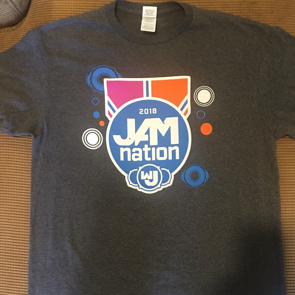 Jam Nation Concert TShirt Size L